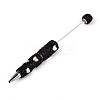 Heart Resin & Polymer Clay Pave Rhinestone Ball-Point Pen AJEW-T013-03E-1