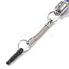 Iron Plastic Bullet Shaped Capacitive Stylus Silicone Touch Screen Pen HJEW-G014-01A-2