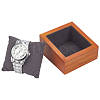 Rectangle Wooden Watch Display Stands ODIS-WH0017-110A-1