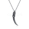 316L Surgical Stainless Steel Pendant Necklaces NJEW-BB29796-1