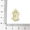 Alloy Enamel Chinese House Connector Charms PALLOY-R151-73G-01-3