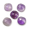 Natural Amethyst Cabochons G-M431-01F-1