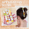 120Pcs 6 Colors Opaque Resin Decoden Cabochons CRES-SC0002-95-5