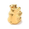 304 Stainless Steel Pendants STAS-A152-02E-G-2