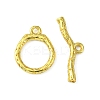 Rack Plating Eco-Friendly Brass Toggle Clasps KK-K330-43G-2