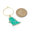 Alloy Enamel Wine Glass Charms AJEW-JO00239-5