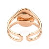 Round Natural Tiger Eye Finger Rings RJEW-N046-10D-3