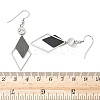 Electroplated 304 Stainless Steel Dangle Earrings EJEW-Z129-22P-5