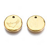 316 Surgical Stainless Steel Charms STAS-S116-418C-G-3