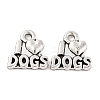Tibetan Style Zinc Alloy Pendants X-TIBEP-R334-356AS-RS-1