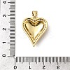 Brass Micro Pave Cubic Zirconia Pendants KK-A266-04G-G-3