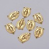 Tibetan Style Oval with Virgin Holy Rosary Center Pieces Chandelier Links LS-GLF0961Y-NF-1