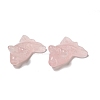 Natural Rose Quartz Carved Healing Goldfish Figurines DJEW-D012-08C-1