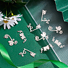 24Pcs 3 Styles 201 Stainless Steel Connector Charms STAS-DC0008-74-4