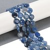 Dyed & Heated Natural Blue Aventurine Beads Strands G-C116-A57-01-1