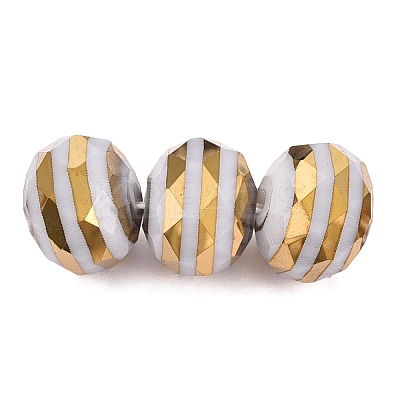 Electroplate Glass Beads EGLA-N026-01A-L02-1