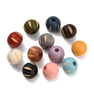 Schima Wood Beads WD-CBA7A54-02-1