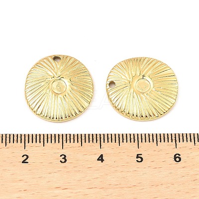 304 Stainless Steel Pendant Cabochon Settings STAS-A089-10G-1