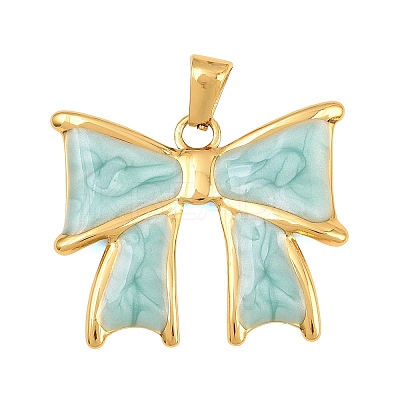 304 Stainless Steel Enamel Pendants SA-CBA00B3-04G-02-1