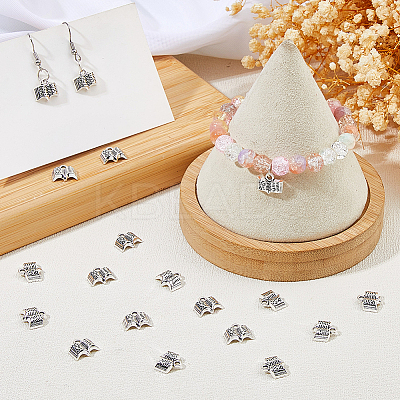 80Pcs Tibetan Style Alloy Pendants TIBE-DC0001-19-1