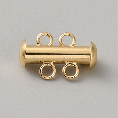 Brass Slide Lock Clasps LS-KK-WH20007-22A-1