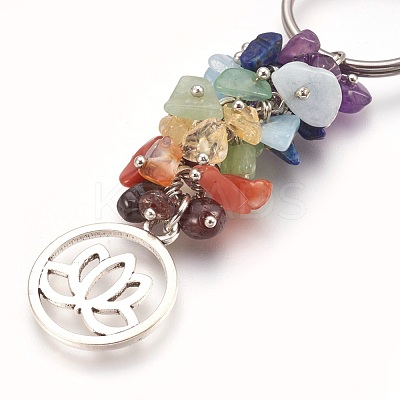 Natural Gemstone Keychain KEYC-JKC00163-01-1