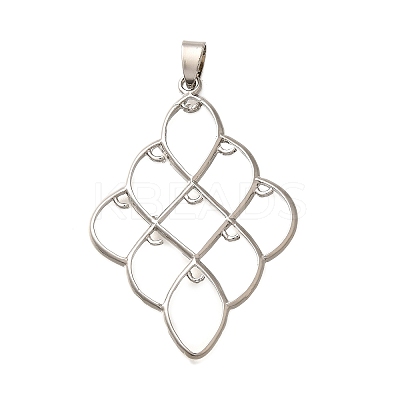 Brass Pendants KK-M313-25P-1