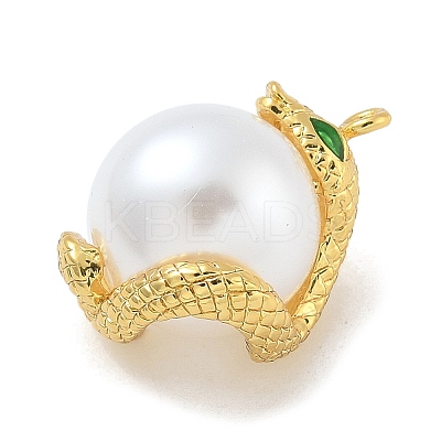 Rack Plating Brass Pendants KK-G515-60B-G-1