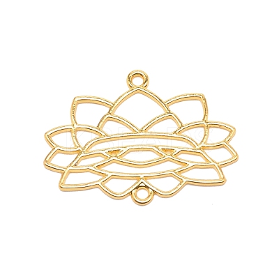 Alloy Open Back Bezel Pendants FIND-WH0100-10G-1