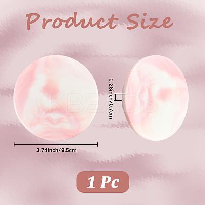 Marble Pattern Porcelain Wax Seal Mats AJEW-WH20007-82B-03-1