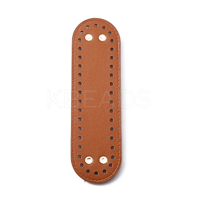 PU Leather Knitting Crochet Bags Nail Bottom Shaper Pad FIND-WH0114-84A-01-1