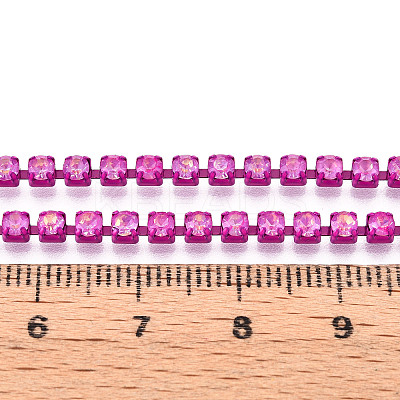 Iron Rhinestone Cup Chains CH-T006-05A-06-1