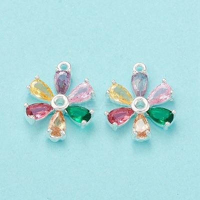 Colorful Glass Pendnants KK-P228-12S-1