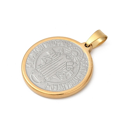 PVD Vacuum Plating 304 Stainless Steel Pendants STAS-A053-24B-PG-1