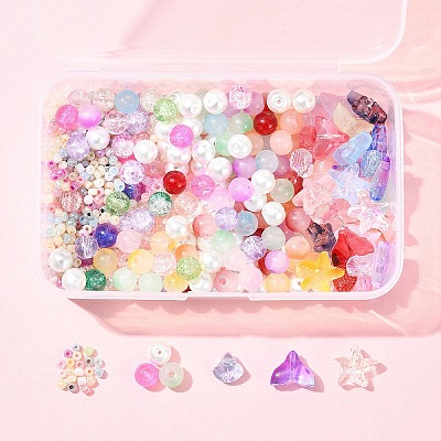 Transparent Glass Beads GLAA-FS0001-92-1