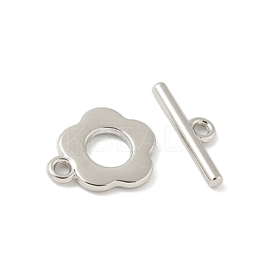 Alloy Toggle Clasps FIND-B047-07P-1