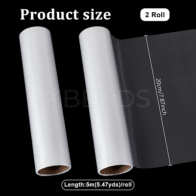 PA Embroidery Transfer Paper Water Soluble Film DIY-WH0678-29-1
