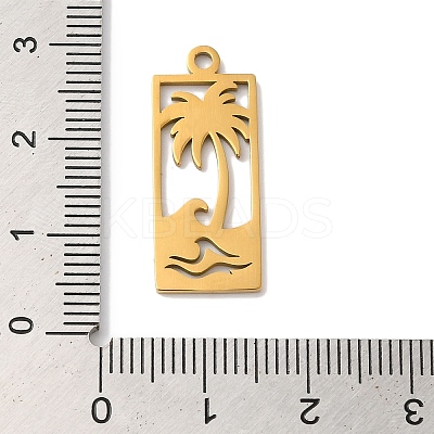 304 Stainless Steel Pendants STAS-U010-15G-1