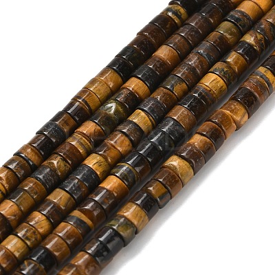 Natural Tiger Eye Beads Strands G-Z110-A34-2x4mm-01-1