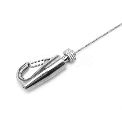 304 Stainless Steel Adjustable Hanging Wire AJEW-WH0252-16-1