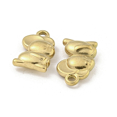 Ion Plating(IP) 304 Stainless Steel Charms STAS-I307-539G-1