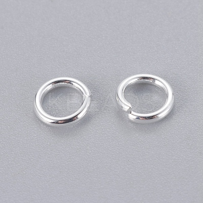 Tarnish Resistant 304 Stainless Steel Open Jump Rings STAS-E464-09B-S-1