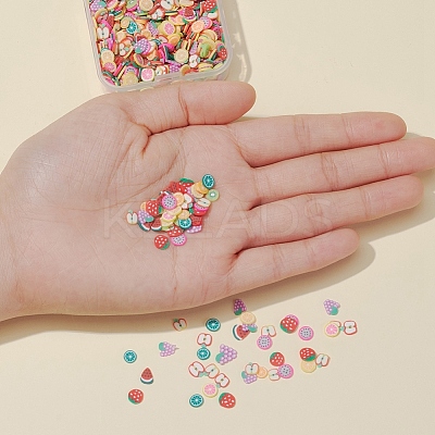 24G Handmade Polymer Clay Nail Art Decoration CLAY-YW0001-17-1
