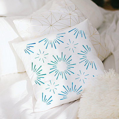 PET Hollow Out Drawing Painting Stencils DIY-WH0402-029-1