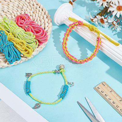 16M 4 Colors Braided Nylon Cord NWIR-PH0002-42-1