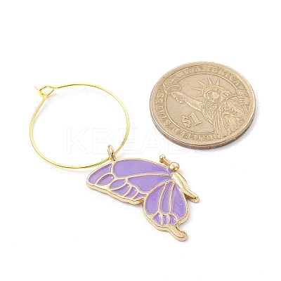 Alloy Enamel Wine Glass Charms AJEW-JO00240-1
