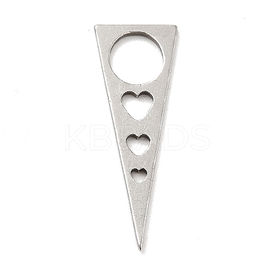 Non-Tarnish 201 Stainless Steel Pendants STAS-A066-11P-1