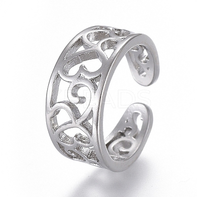 Adjustable Brass Toe Rings RJEW-EE0002-17P-1