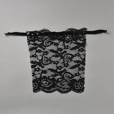 Spandex Lace Privacy Invisible Bra LS-AJEW-WH0314-645A-1