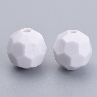 Opaque Acrylic Beads SACR-S300-05E-01-1